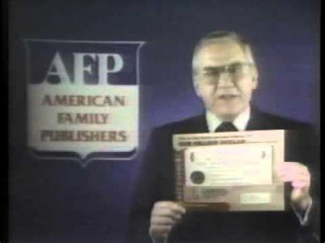 American Family Publishers sweepstakes with Ed McMahon (1983).